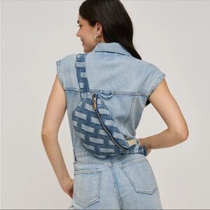 Urban Expressions Leslie Denim Belt Bag